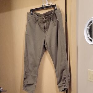 NWT White House Black Market Green Skinny Jeans